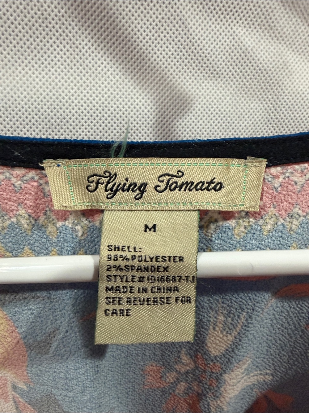 Flying Tomato Black Maxi Dress with Red, Yellow and Blue Floral Print - Picture 2 of 4